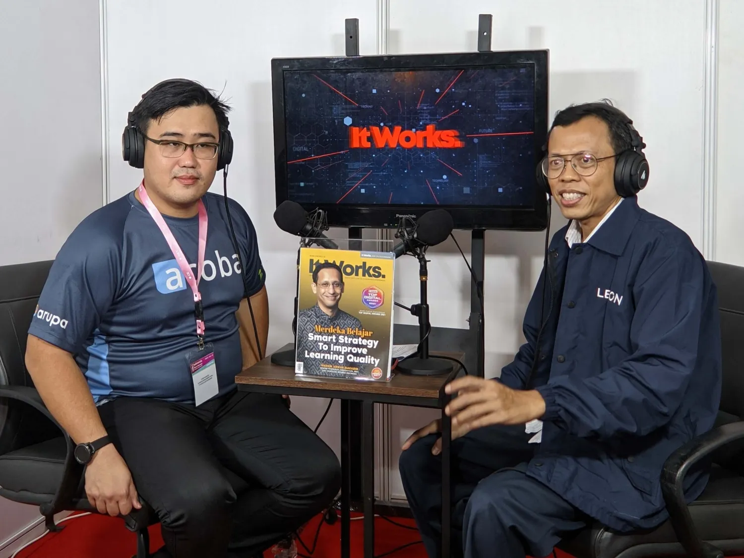 Additional Image - Kenny Kurniadi selaku Business Development ketika di Podcast Event INTIDEX 2022