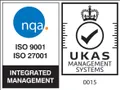 Sertifikasi ISO 9001 dan ISO 27001 oleh NQA dengan akreditasi UKAS