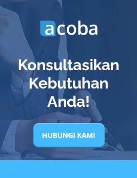 Konsultasikan kebutuhan backup CCTV Anda bersama Acoba